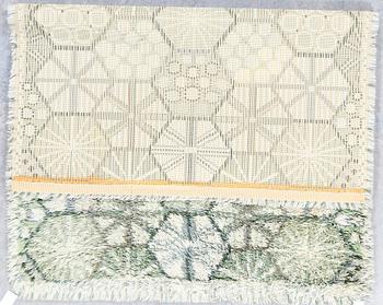 MATTA, rya, "Stjärnorp Grön", Marianne Richter, Östergyllen. Ca 137 x 200.