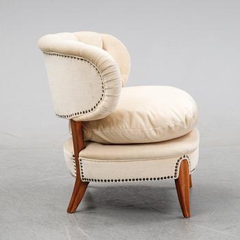 A 'Schulz' easy chair by Otto Schulz, Jio Möbler, Jönköping, mid 20th century.