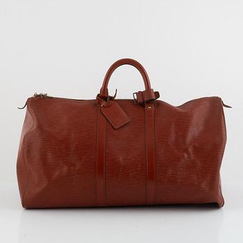Louis Vuitton, weekendbag, "Keepall 55 Epi", 1988.