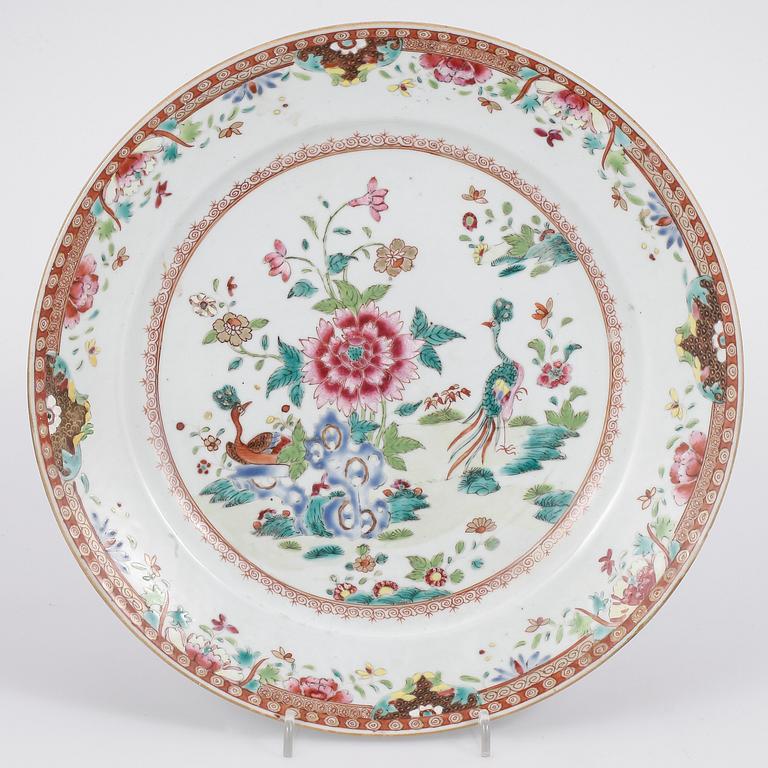 FAT, porslin, Qianlong, Kina 1700-tal.