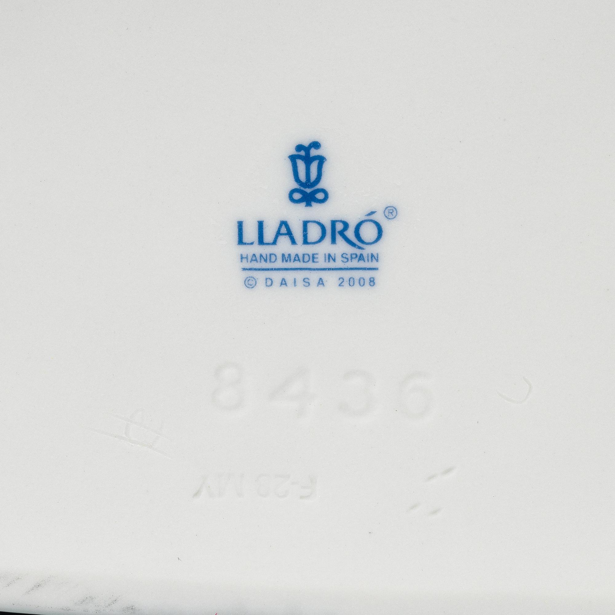 Lladró, figuriner, 4 st, "Reflections of Helena", " A tender caress", "Floral Dreams", "The Muse", Spanien.