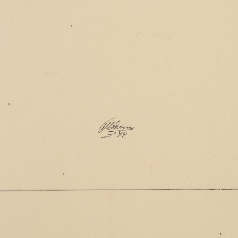 Per Nicholaus Skum, "Vy från en gammal flyttled".