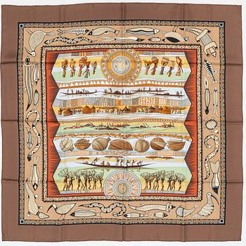 Hermès, scarf, "Vie du Fleuve".
