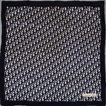 SCARF, 2 st, siden och cashmere, Dior.