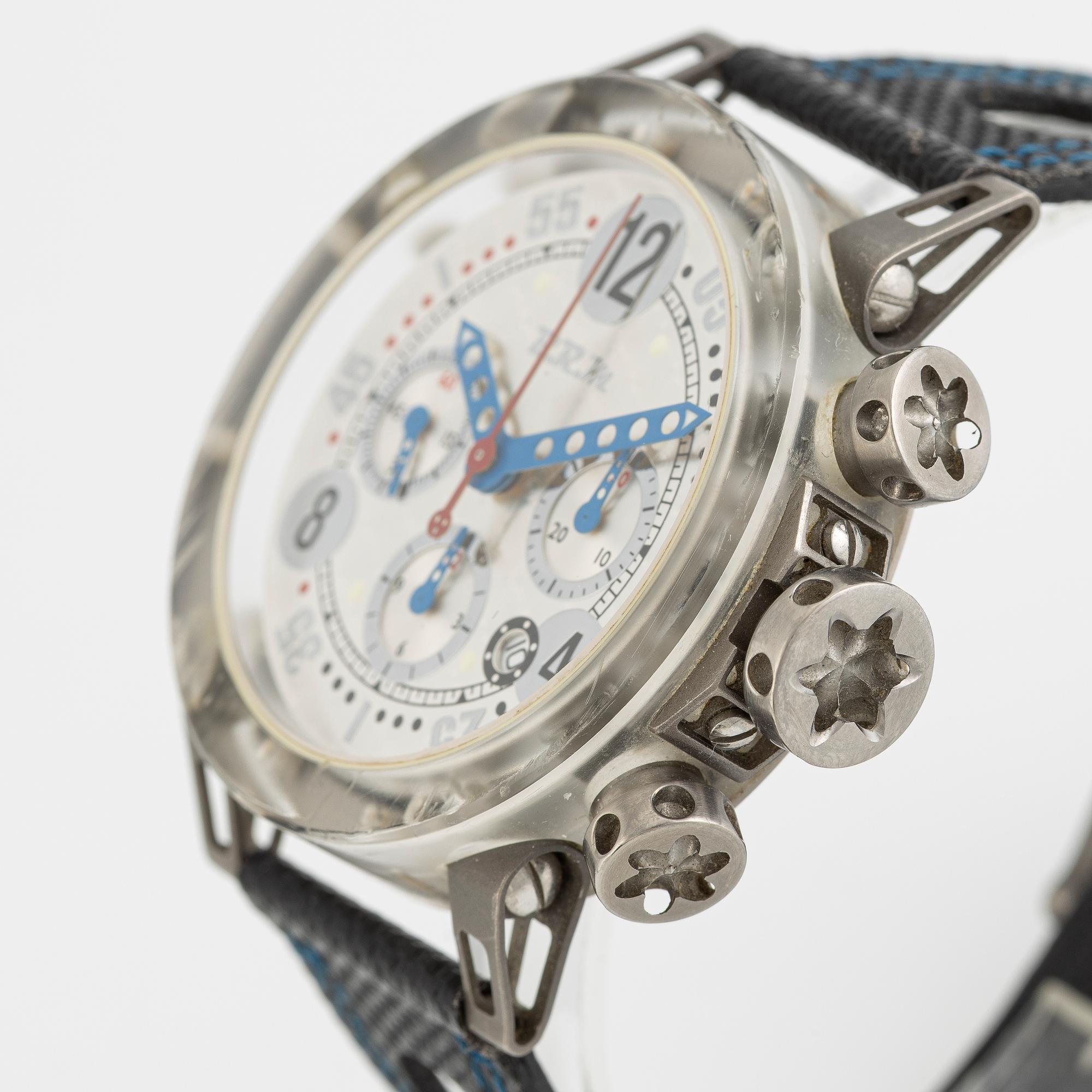 B.R.M (Bernerd Richards Manufacture), MK-44, wristwatch, 44 mm.