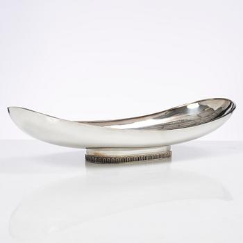A sterling silver bowl, Swedish import mark, 20th century.
