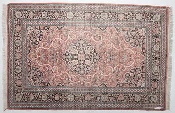 MATTA, Kashmir, silke/bommulsvarp , ca 178x118 cm.