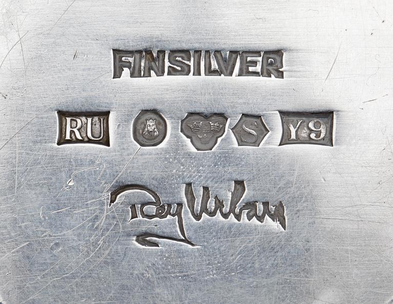 FAT, silver, Rey Urban, Stockholm 1973. Vikt 250 gram.