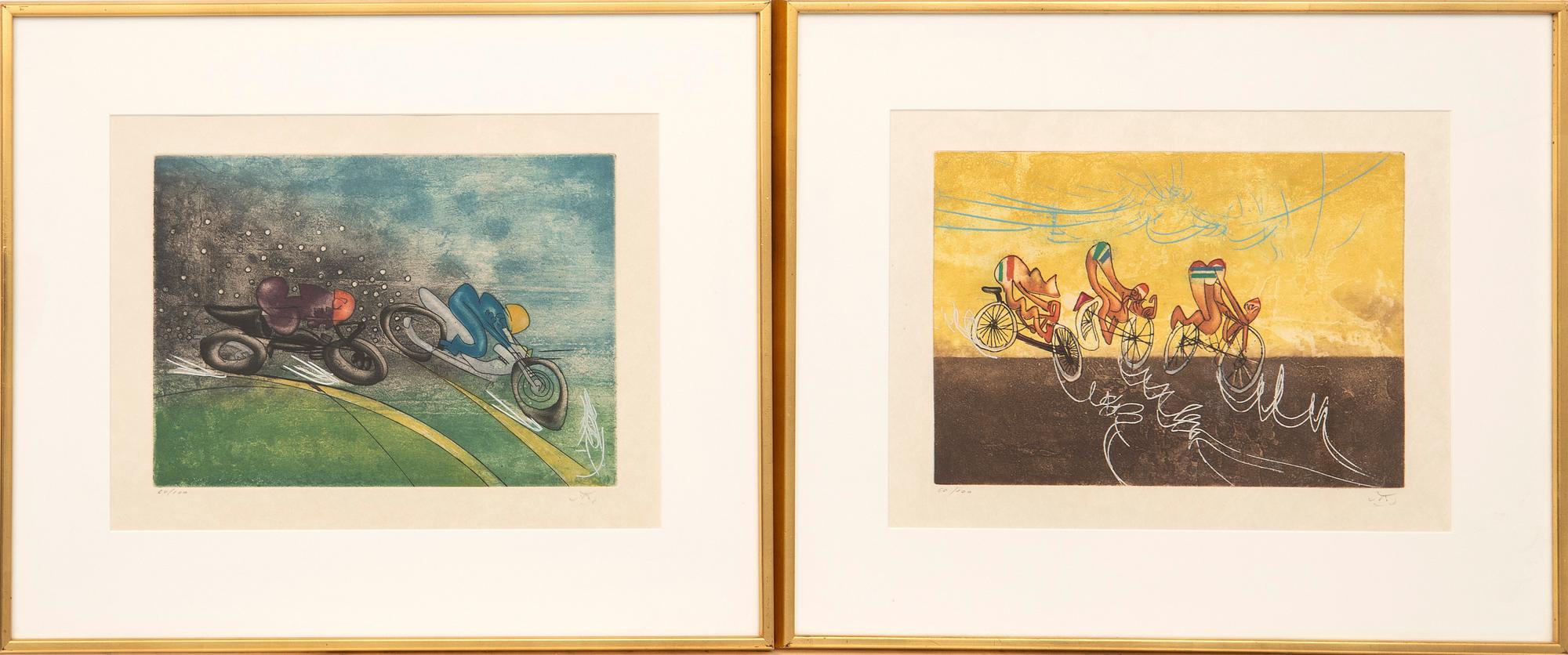 Roberto Matta, 6 st, "Les Transesports", 1977.