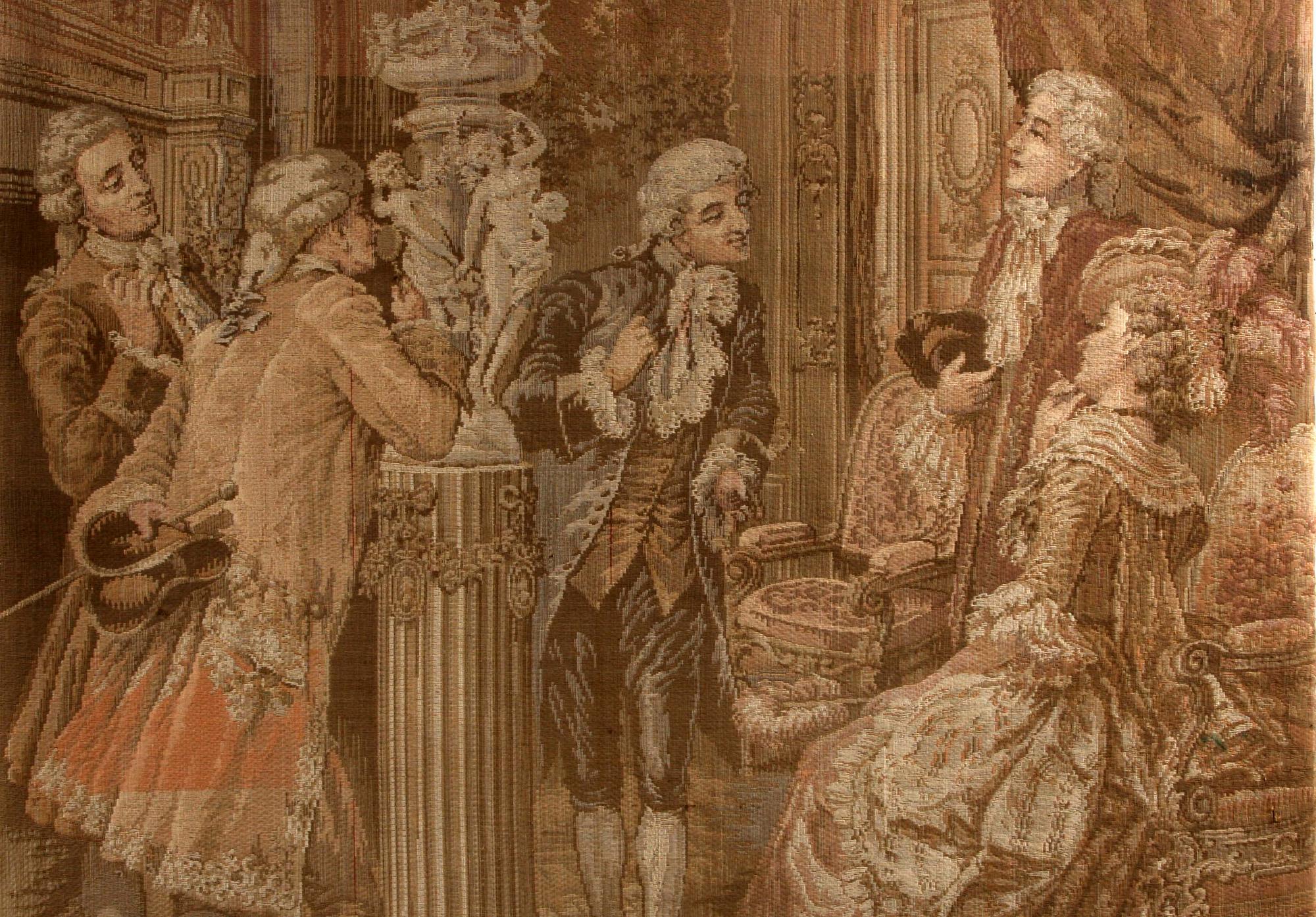 VÄVD TAPET, 1900-tal.