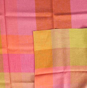 BORDDUK, linne, Marjatta Metsovaara, Tampella, 1900- talets senare hälft.