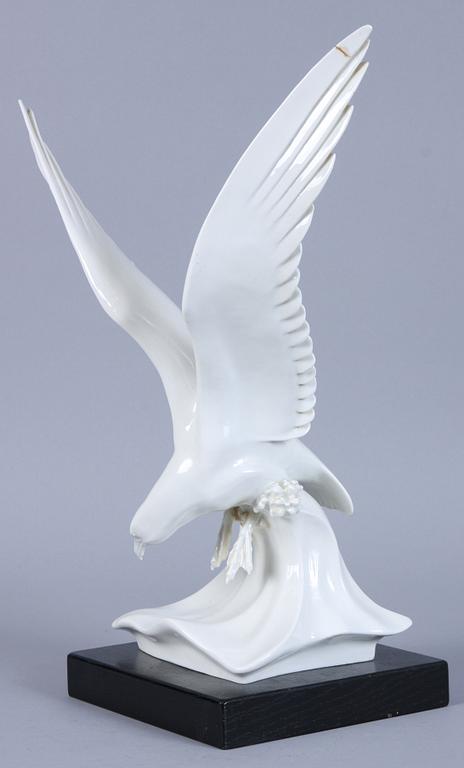 FIGURIN, porslin, Meissen.