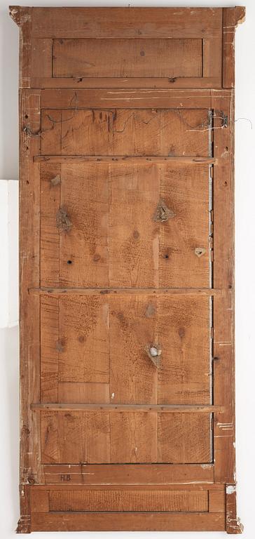 A late Gustavian late 18th century mirror.