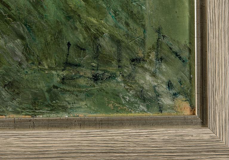 ELGA SESEMANN, olja på duk, uppfodrad på kartong, signerad och daterad 44.