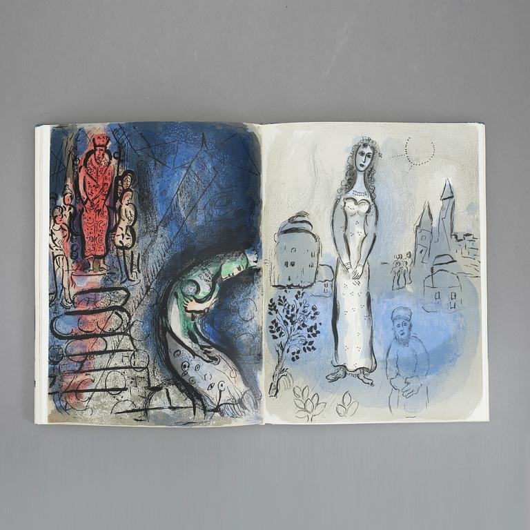 MARC CHAGALL, BOK, "Dessins pour la bible", Marc Chagall. Verve vol X, NO 37-38, 1960.