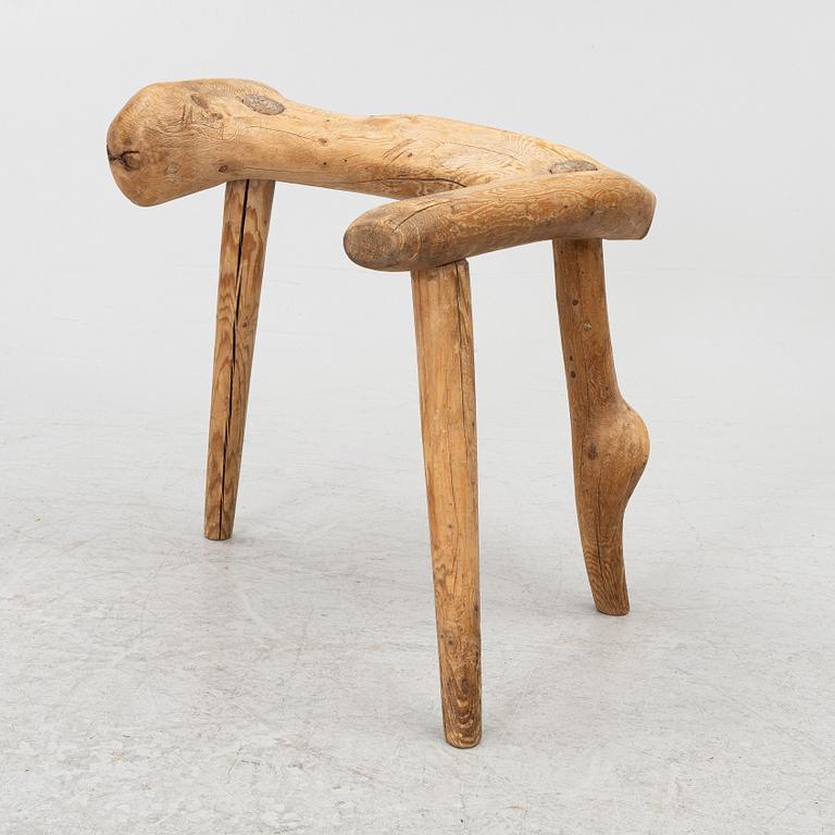 A birth stool.