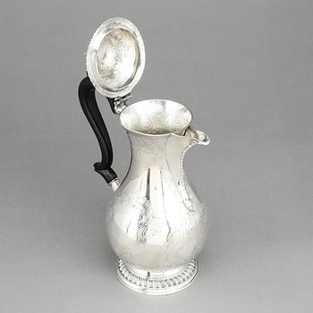 KANNA, silver, 1800-tal. Fantasistämplar. Totalvikt 700 gr.