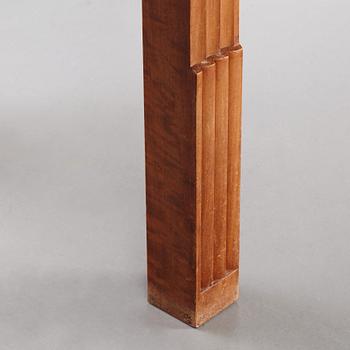 Hjalmar Jackson, A Hjalmar Jackson ebony and pearwood desk/library table, Stockholm ca 1934.