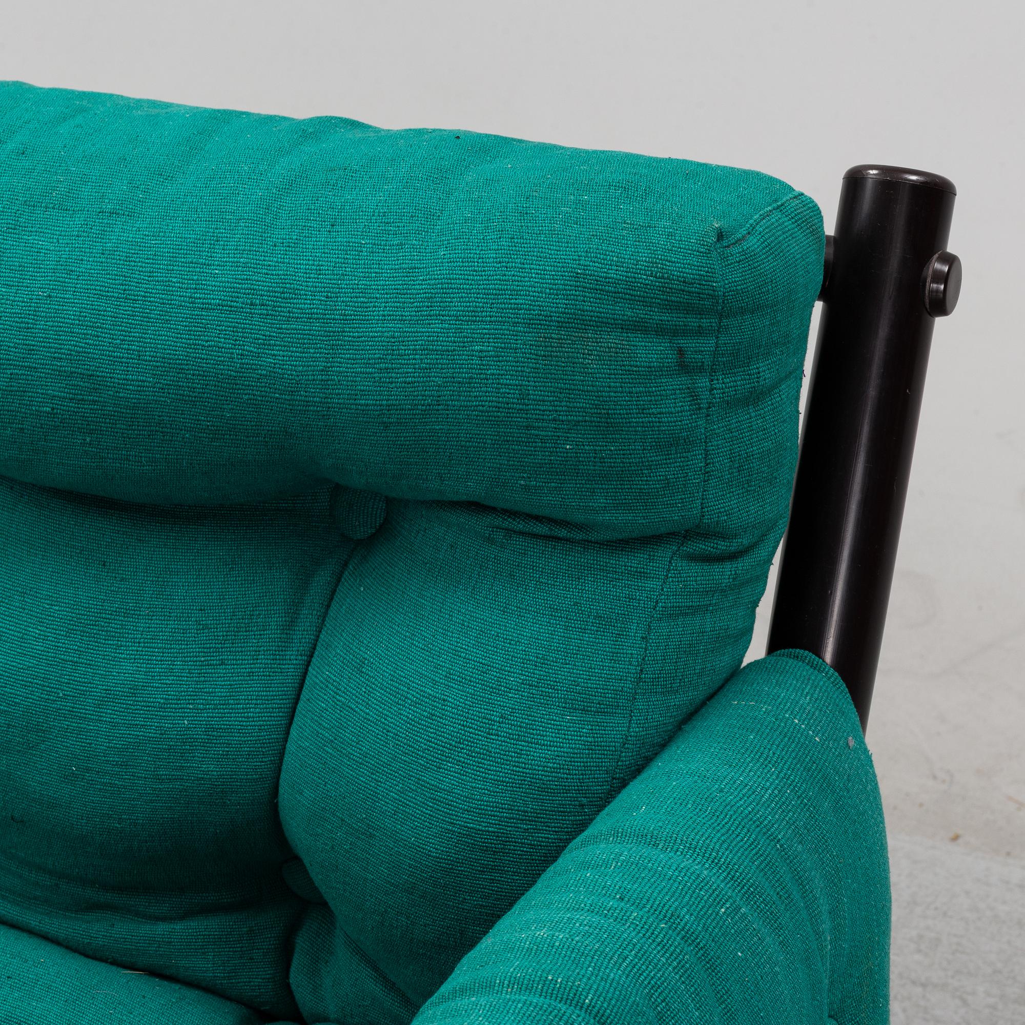 Sylve Stenqvist, a pair of 'Gille' armchairs, Artex Torgner, 1970's.