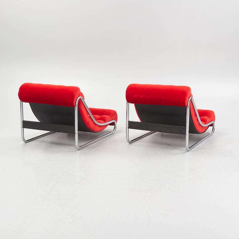 Gillis Lundgren, a pair of "Impala" armchairs, IKEA, Sweden.