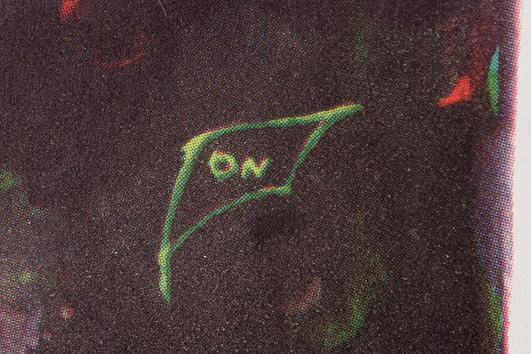 Otto Nielsen, a vintage 'Africa SAS Scandinavian Airlines System' poster, Denmark, circa 1958.