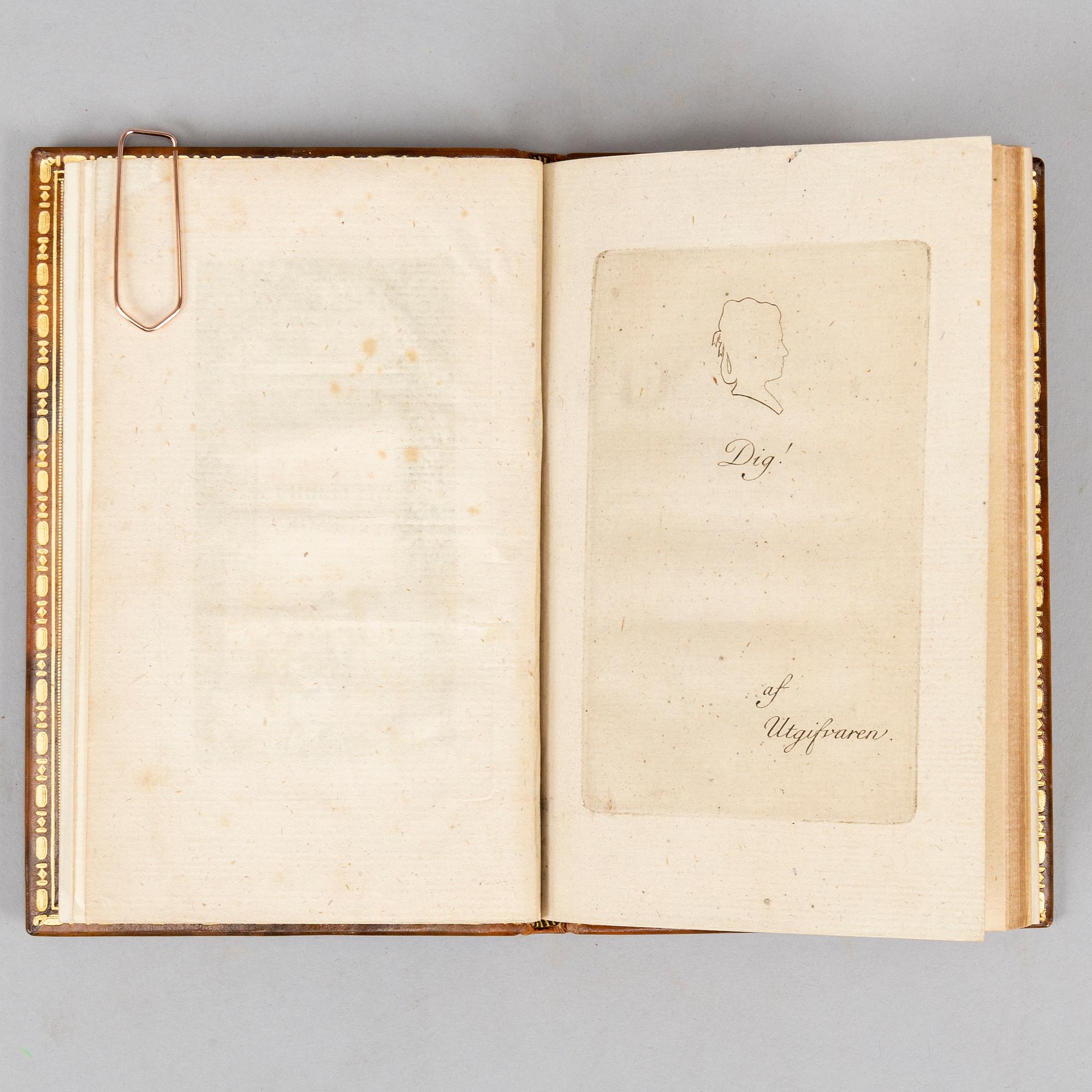 Ett smycke i svensk bokkonst, 1795.