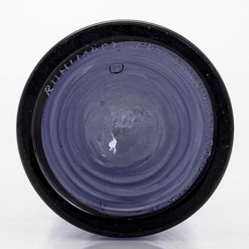 Nanny Still, a glass bottle signed Riihimäen Lasi O.Y Nanny Still.