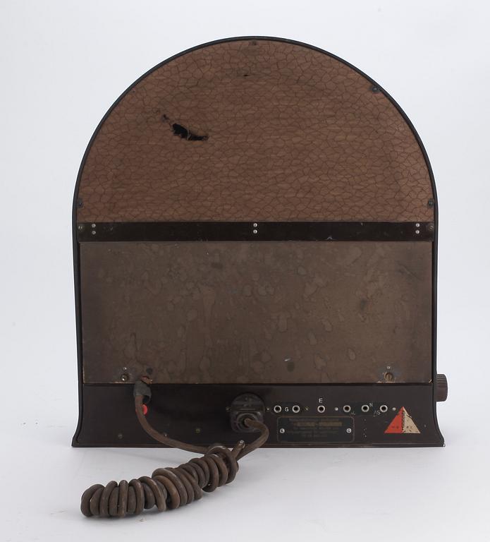 RADIO. Bakelit. Nora W3L. 
1930-tal.