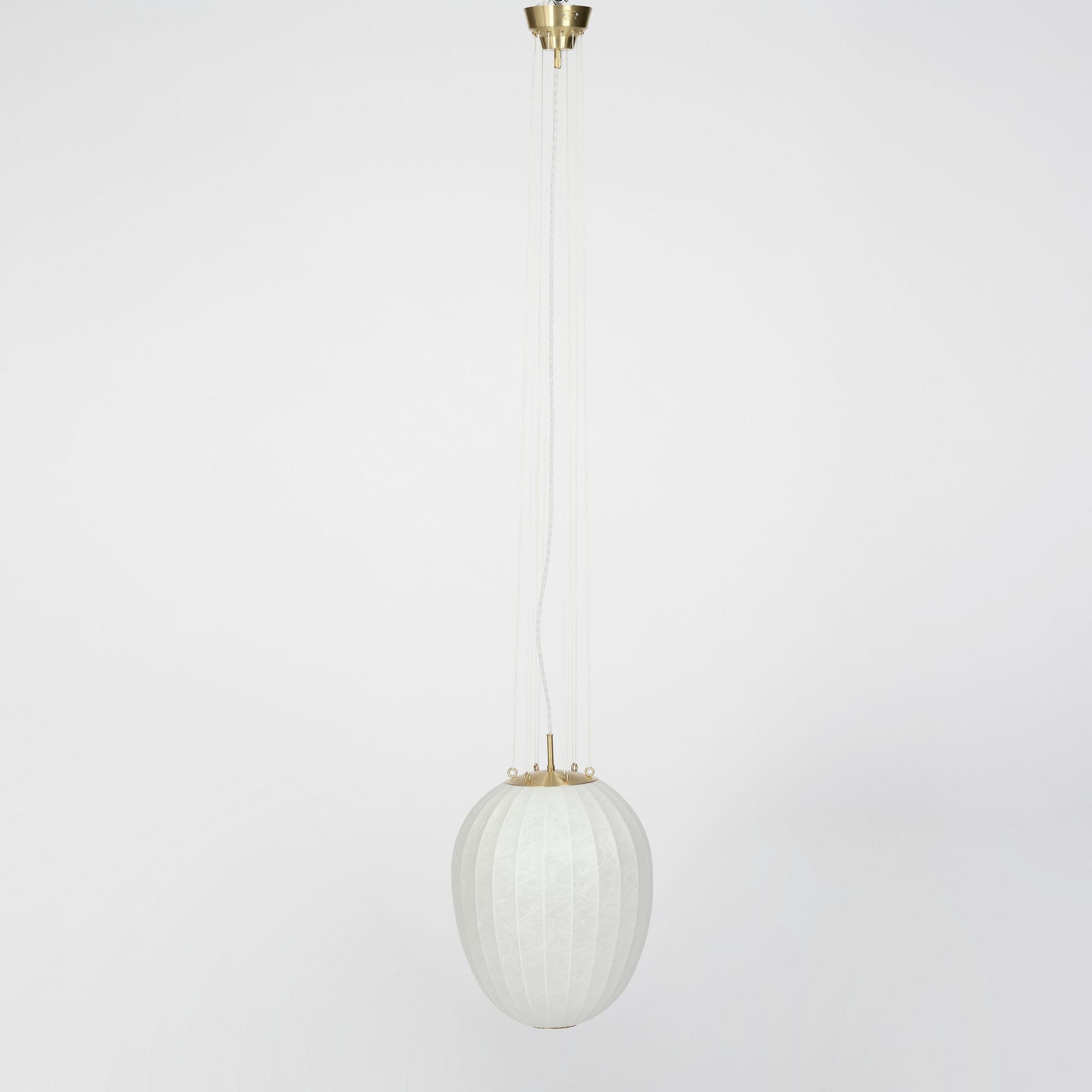 Hans Bergström, a ceiling lamp, model "58", ed. 2/2, ateljé Lyktan, Edition Bukowskis 2025.
