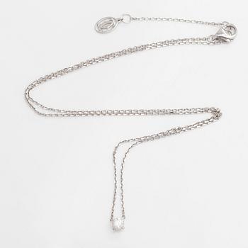 Cartier, halsband, "1895", 18K vitguld med briljantslipad diamant.