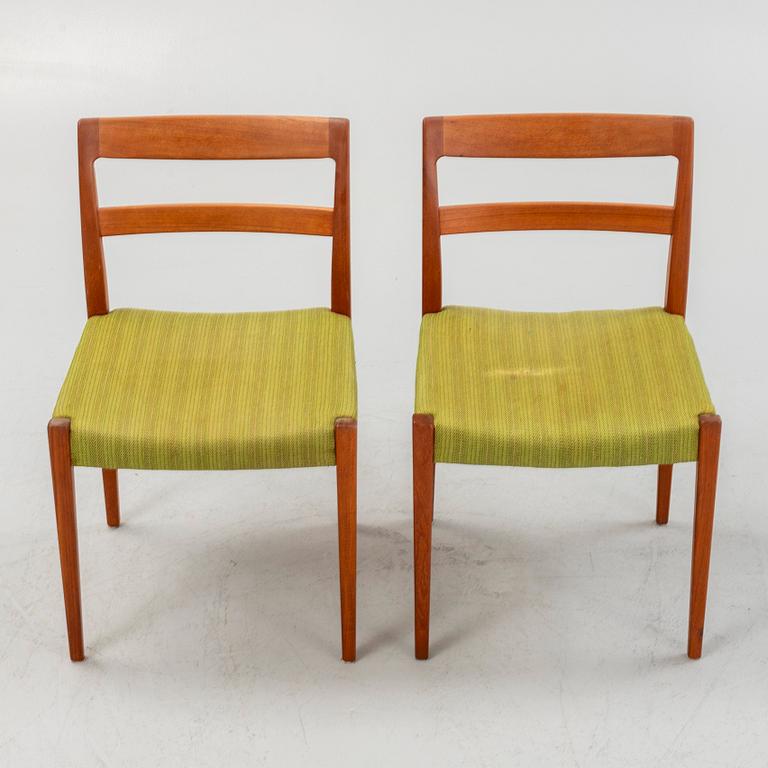 Nils Jonsson, chairs, 6 pcs, "Garmi", Troeds, mid-20th century.