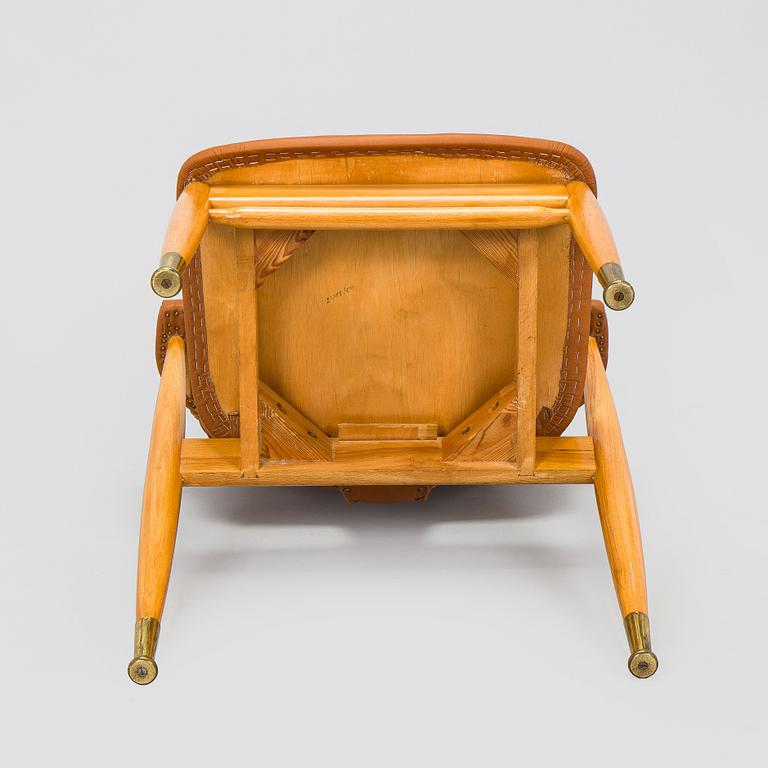 Ilmari Tapiovaara, a mid-20th century 'Domus Lux' armchair for Lukkiseppo.