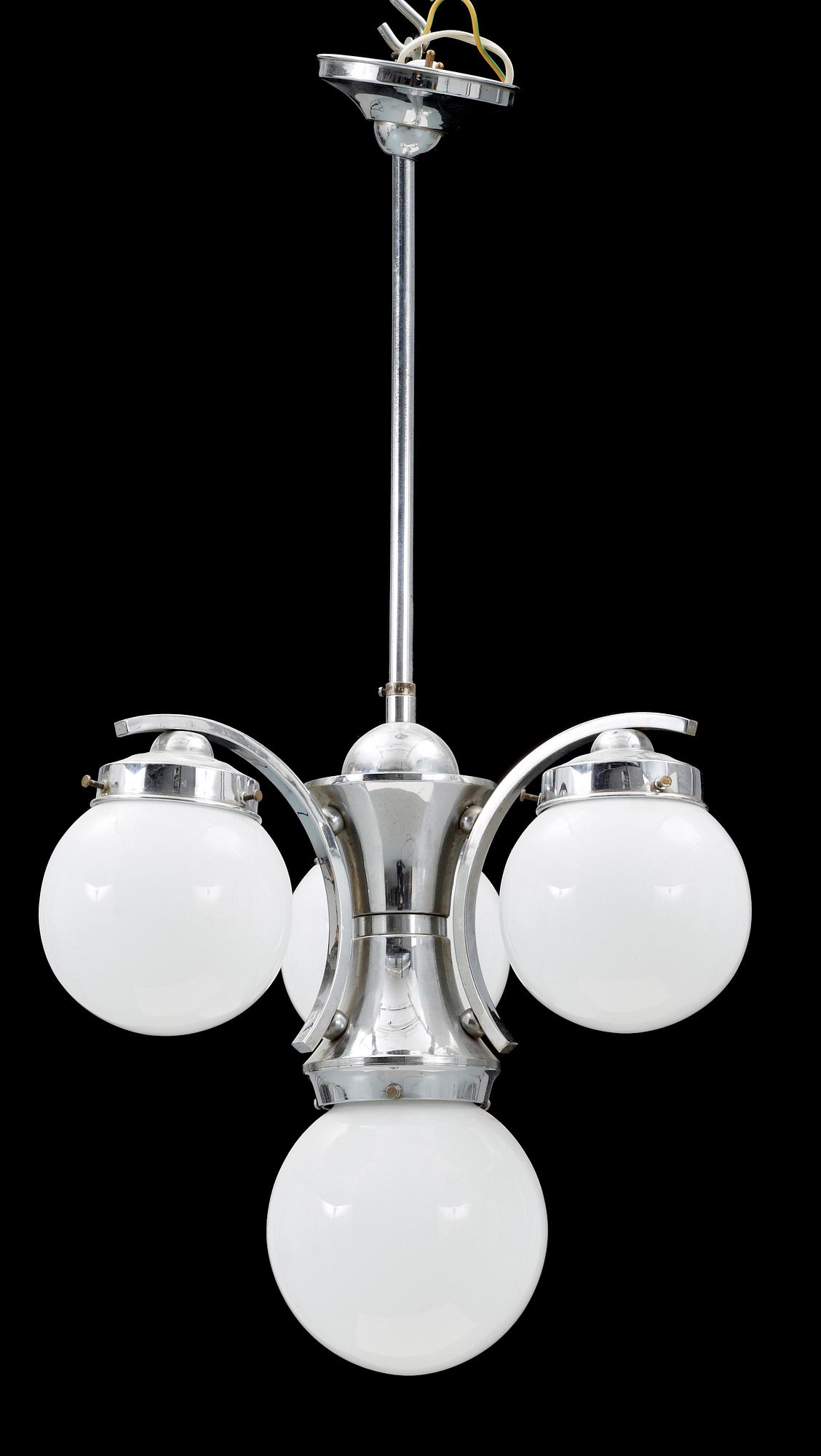 TAKLAMPA, 1900-talets mitt. H ca 70.