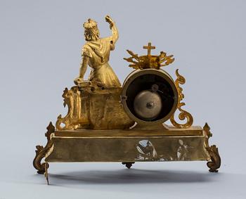 BORDSPENDYL, nyrokoko, "Buret a St Denis", 1800-talets andra hälft.