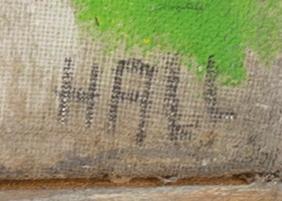 LENNART HALL, a signed oil on canvas.