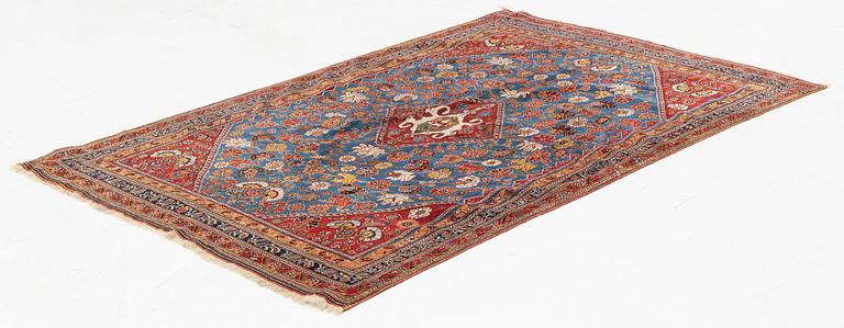 Matta, antik Qashqai, ca 195 x 127 cm.