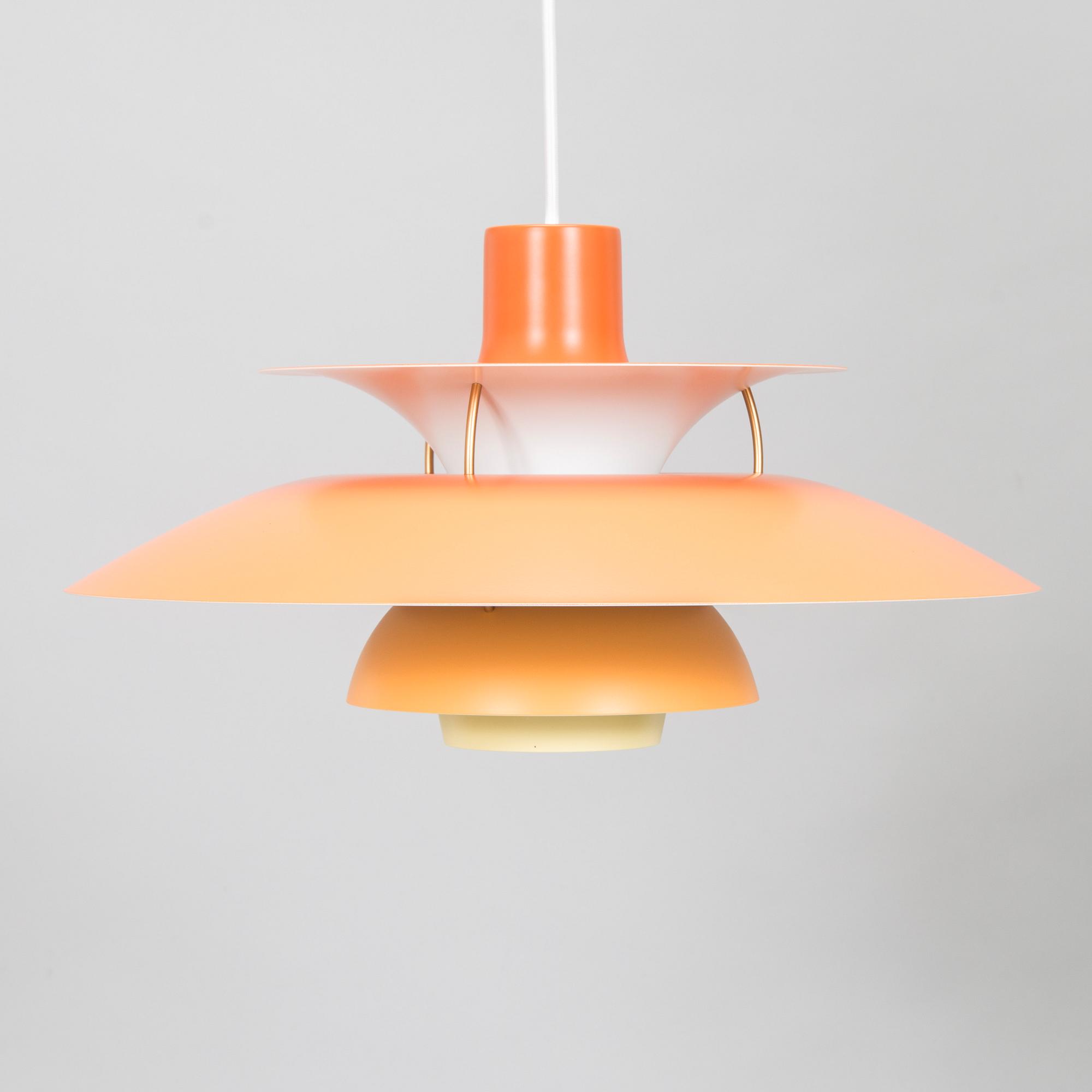 Poul Henningsen, A 'PH5' pendant light, Louis Poulsen, Denmark.