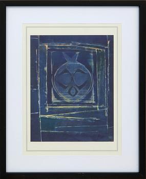 Max Ernst, "Blue vase" from the 20th century no. 10 1958.