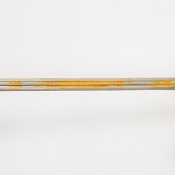 Sabel, m/1859, med balja, för infanteriofficer.