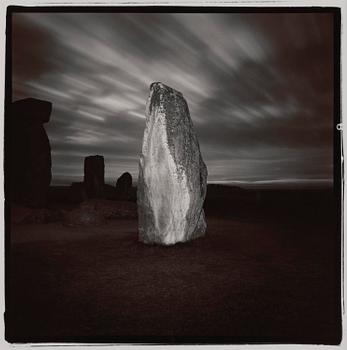 151. Richard Misrach, "Stonehenge #4", 1976.