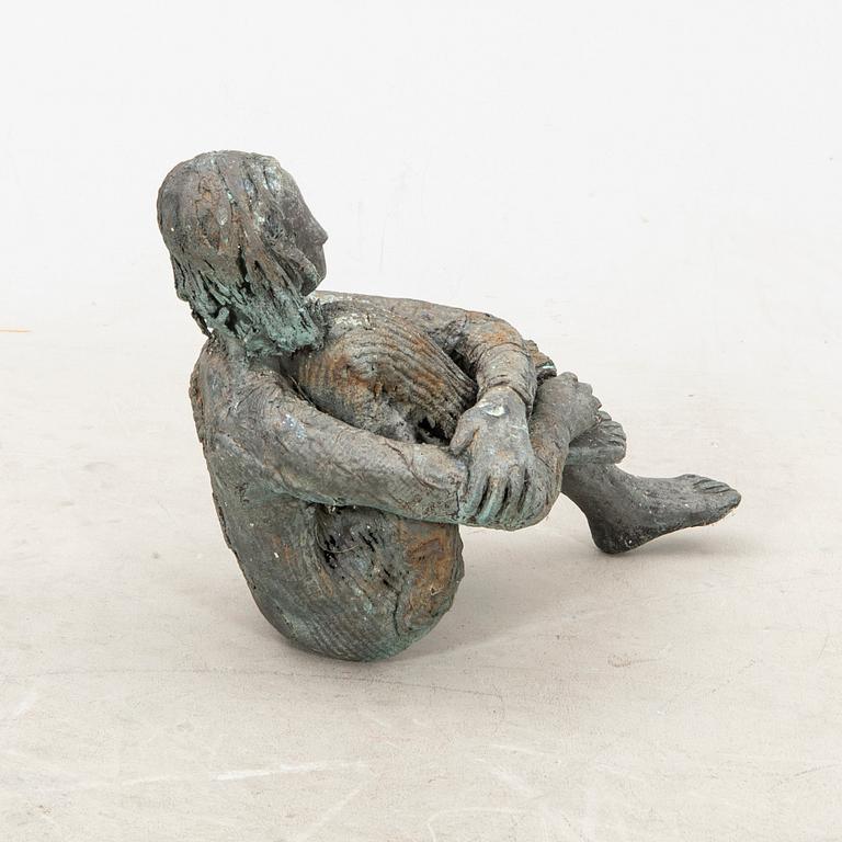 Monika Meschke,  a signed bronze sculpture.