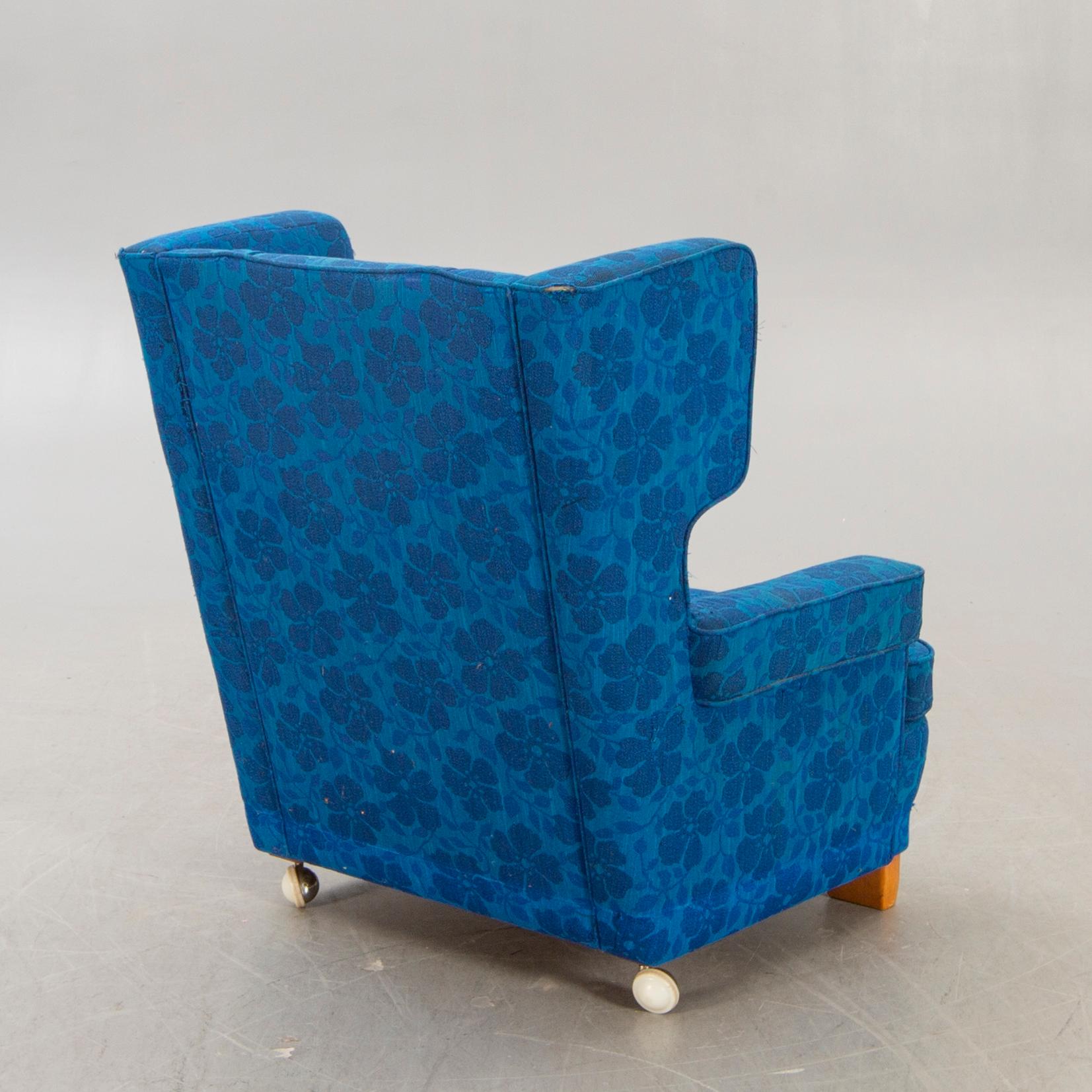 A Swedish mid 1900s easy chair.