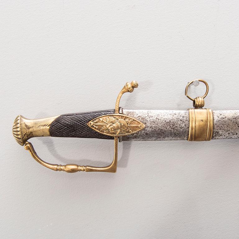 A French Husar officer sword around 1800-1810.