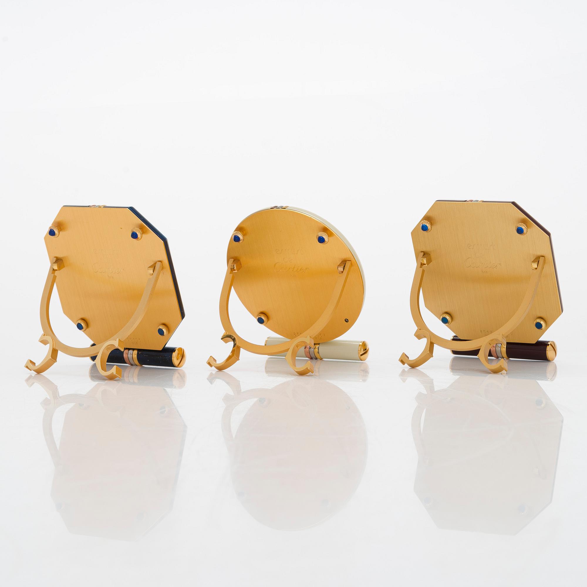 must de Cartier, fotografiramar, 3 st, 1980-tal.