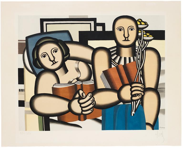 Fernand Léger After, "La lecture".