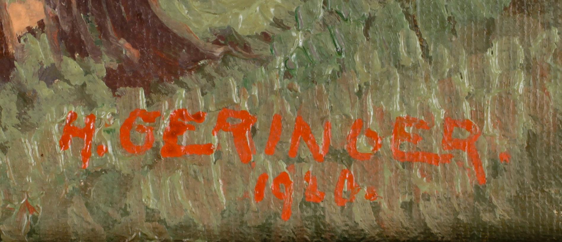 HANS GERINGER, olja på duk, sign o dat-20.