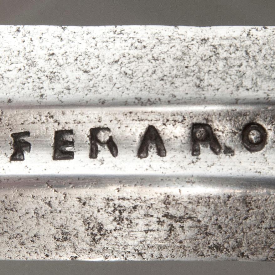VÄRJA, renässans 1580-tal, järn, märkt Andrea Feraro.