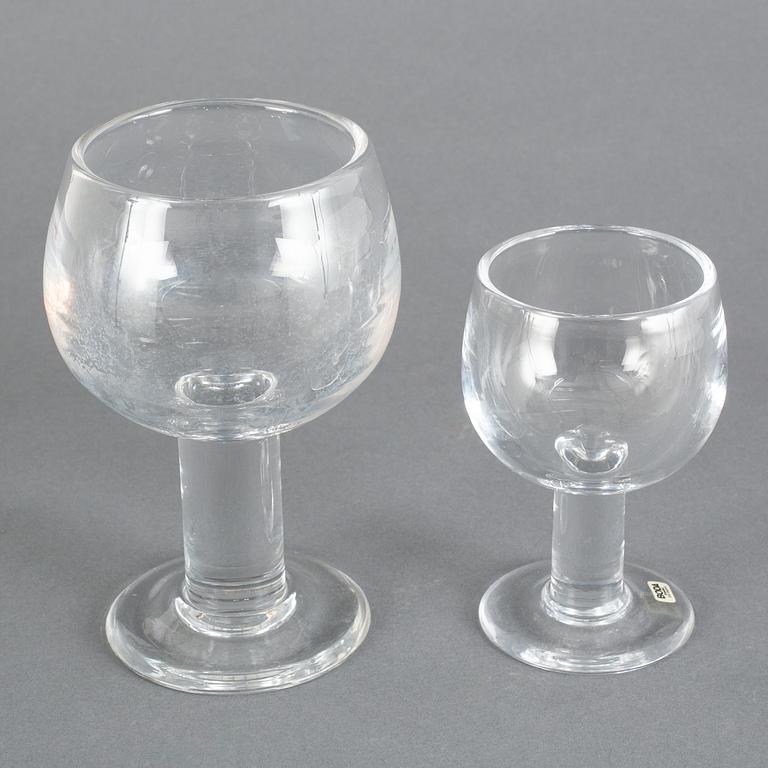 Erik Höglund, glass, 12 + 12, "Fars glas", Boda, second half of the 20th century.