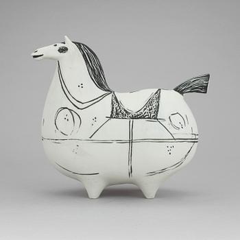 STIG LINDBERG, skulptur, stengods, Gustavsberg studio, i produktion 1952-1972.