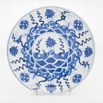 Fat, porslin, Kina, sen Qing dynastin.